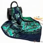 Printed turban 90cm silk scarf female spring and autumn new simulation silk square scarf shawl