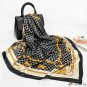 Silk scarf ladies simulation silk scarf 90cm square scarf scarf headscarf shawl