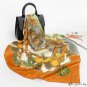 90cm square scarf spring and summer new simulation silk printing silk scarf headscarf scarf silk sha