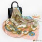 90cm square scarf spring and summer new simulation silk printing silk scarf headscarf scarf silk sha