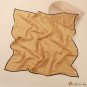 Spring and summer new 70cm silk scarf women solid color silk scarf thin section cloud yarn small squ