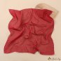 Spring and summer new 70cm silk scarf women solid color silk scarf thin section cloud yarn small squ