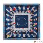 Twill silk small square scarf 53cm printed silk scarf women's Variety scarf