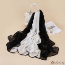 Spring and summer new gauze beach towel shawl long silk scarf female long section scarf
