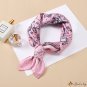 Printed small square scarf silk scarf simulation silk scarf ladies shawl