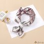 Twill silk small square scarf simulation silk 53cm printed silk scarf ladies shawl