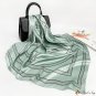 New 90cm large square scarf ladies simulation silk scarf printing turban scarf shawl