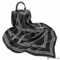 New 90cm large square scarf ladies simulation silk scarf printing turban scarf shawl