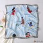 Silk scarf small square scarf spring new simple hair tie scarf thin section small silk scarf