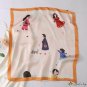 Silk scarf small square scarf spring new simple hair tie scarf thin section small silk scarf
