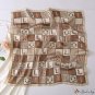 Silk scarf small square scarf spring new French hair tie scarf thin section decorative small silk sc
