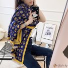 Autumn and winter warm long ladies scarf imitation cashmere large shawl room dual-use