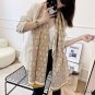 Autumn and winter warm long ladies scarf imitation cashmere large shawl room dual-use