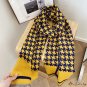 Thousand birds check scarf female winter new plaid imitation cashmere scarf warm shawl thickening