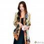 New printed long scarf women's silk scarf beach scarf printed sunshade shawl scarf female