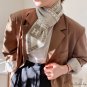 New cross small scarf female cross ear scarf retro literary knitting wool small scarf