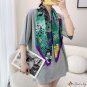 New fashion decoration 90cm large square scarf women's scarf twill silk headscarf warm shawl