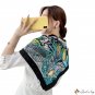 Season new 90cm large square scarf female elegant twill silk fashion printing silk scarf decorative 