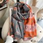 New imitation cashmere scarf winter female warm butterfly print scarf sweet shawl scarf in long scar