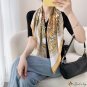 Spring and summer new silk scarf women's scarf 90cm twill silk large square scarf elegant simplicity
