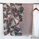 Plaid spell color long scarf autumn and winter models cotton linen hand scarf female spring and autu