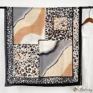New cotton linen hand leopard print scarf female fashion spring and summer sarong long scarf beach t