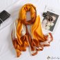 Spring new decorative scarves female fashion flow decorative shawl spell color silk scarf beach scar