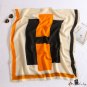 Spring new decorative scarves female fashion flow decorative shawl spell color silk scarf beach scar