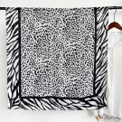 Spring and autumn cotton linen hand long scarf leopard scarf female fashion spring and summer gauze 