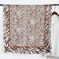 Spring and autumn cotton linen hand long scarf leopard scarf female fashion spring and summer gauze