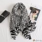 Spring and autumn cotton linen hand long scarf leopard scarf female fashion spring and summer gauze