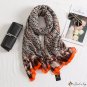 Autumn new cotton linen hand scarf female winter long scarf warm gauze shawl beach towel