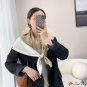 New 90cm twill silk large square scarf women shawl silk scarf printed turban scarf silk scarf