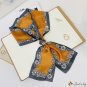 The new small long scarf silk scarf female floating belt spring and summer thin narrow long neck sca