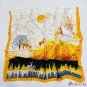 Spring and summer new silk scarf female long section simulation silk printing sarong long section sh