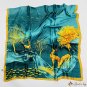 Spring and summer new long scarf scarf female plum deer printing silk scarf beach scarf female long 