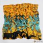 Spring and summer new silk scarf female long section simulation silk plum deer printing sarong long