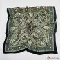 Spring and summer new silk scarf female long section simulation silk plum deer printing sarong long