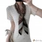 Summer new 90cm large square scarf women shawl twill silk silk printing scarf scarf with headscarf