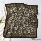 70cm silk scarf small square scarf female spring and summer new printing square scarf satin scarf sh