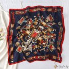 70 * 70cm small square scarf silk scarf female spring new printing satin scarf shawl