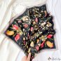 70cm small square scarf silk scarf female spring and summer new floral printing square scarf satin s