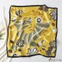 70cm small square scarf silk scarf female spring and summer new floral printing square scarf satin s