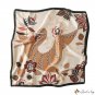 70cm small square scarf silk scarf female spring and summer new floral printing square scarf satin s