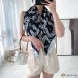 Spring and summer new 90cm large square scarf women shawl twill silk printing silk scarf scarf with