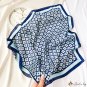 Silk scarf female spring and summer new floral print 70cm small square scarf satin scarf shawl
