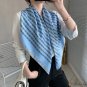 Spring and summer new 90cm large square scarf women shawl satin twill simulation silk printing silk 