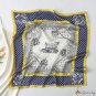 Small square scarf silk scarf female spring and summer new chain printing square scarf satin scarf s