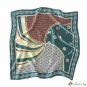 Silk scarf 70cm female spring and summer new printing small square scarf ladies scarf shawl