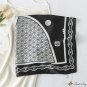 Silk scarf 70cm female spring and summer new printing small square scarf ladies scarf shawl